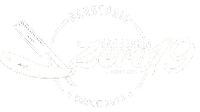 Logo Barbearia Zero19